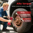 Chave de Impacto e Parafusadeira 48V Brushless — 2 Baterias + Maleta — imagem 3
