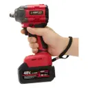 Chave de Impacto e Parafusadeira 48V Brushless — 2 Baterias + Maleta — imagem 8