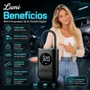 Mini Compressor de Ar Digital Portátil Recarregável USB-C — imagem 3