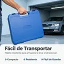 Jogo de Soquetes 108 Peças Aço Cr-V com Catraca Reversível e Maleta — imagem 6